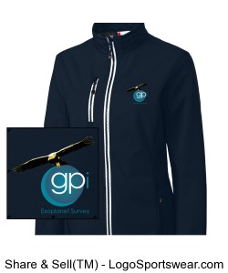 GPIES Womens' Jacket - Navy Design Zoom